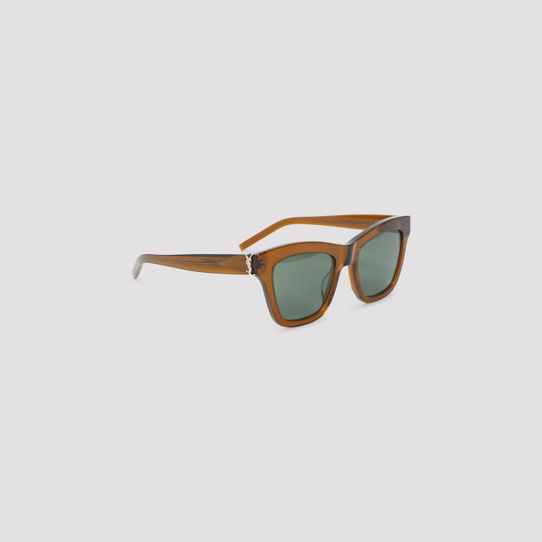 Saint Laurent Occhiali da Sole - Marrone | 9552df2e17adbd1d24ba65ef9deb1bb379ab71a9