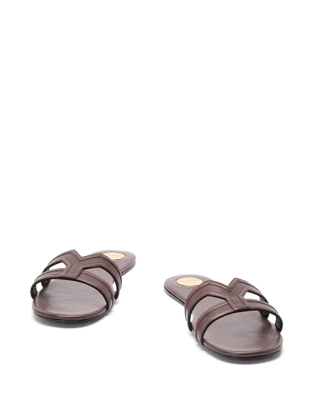 Saint Laurent Paris Sandali - Marrone | c9b1272ca74277843b3438b15189758b393a7a02