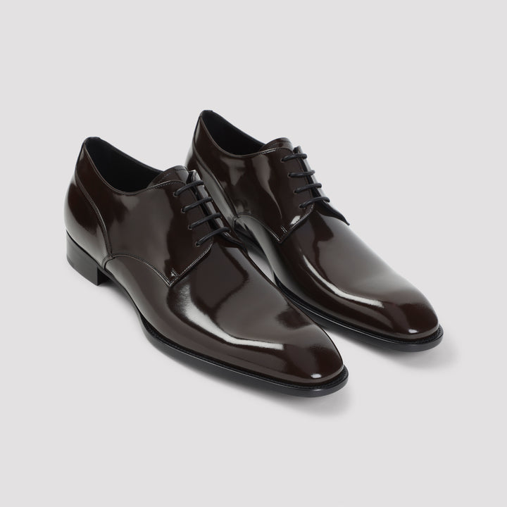 Saint Laurent Lace-up - Marrone | ea6991424616075b7fb35506d1a7f93682fec2ec