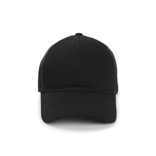 Black Cotton Hat