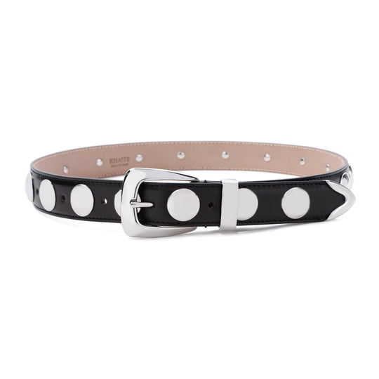 Black Leather Benny Belt