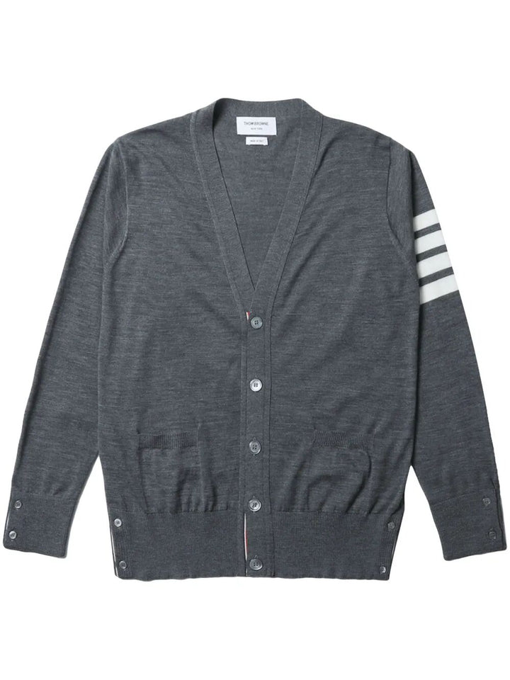 Thom Browne Cardigan - Grey | 46bda67799b10d19f78d888fa17ce63a3a534237
