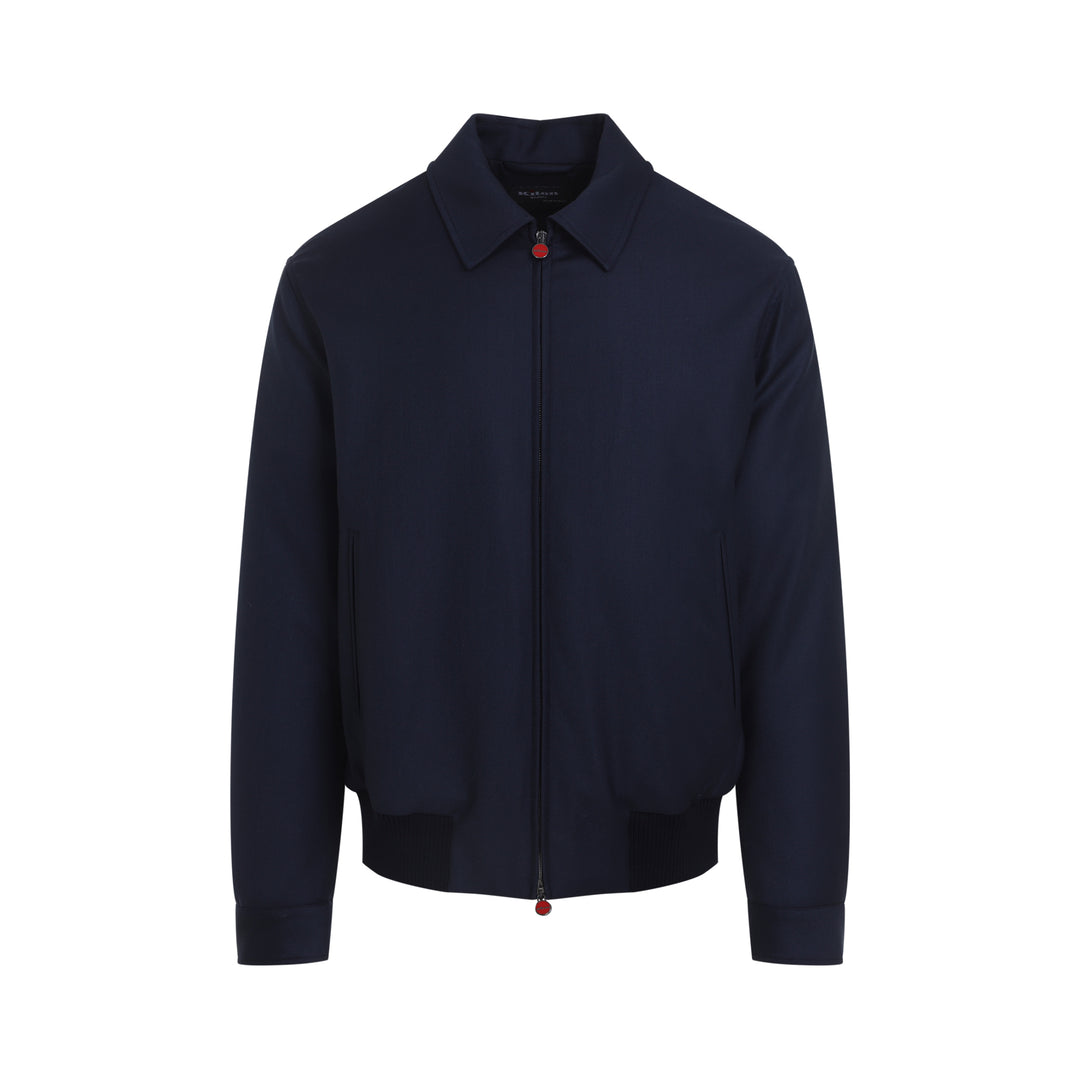 Kiton Bomber jackets - Blu | e20432a8f0c0758639e59d643eaa3f5eac429bcc