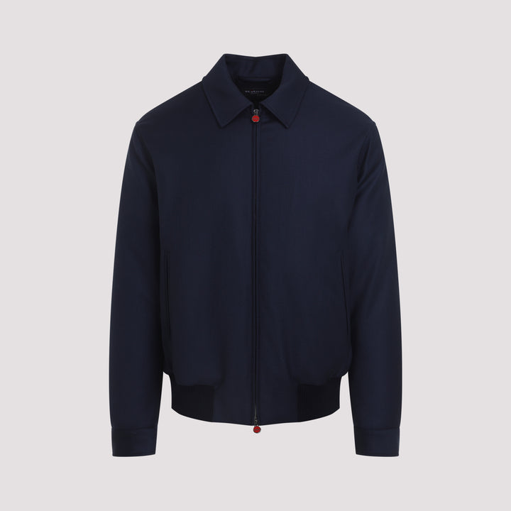Kiton Bomber jackets - Blu | d5dbb7dbaf61a856e2de8073cadef8b8d5788c29