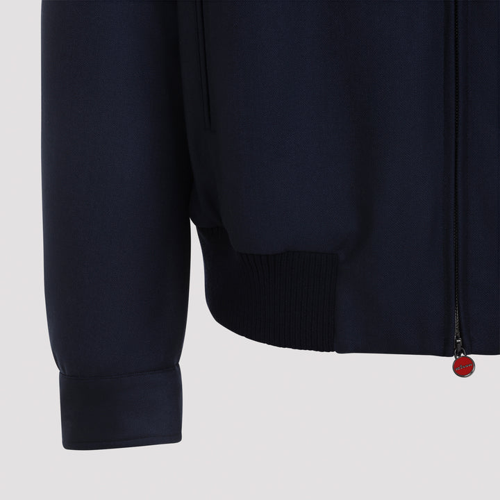 Kiton Bomber jackets - Blu | 8d1551f7ae82ff11c4a2a8819ffe60e8818badf2