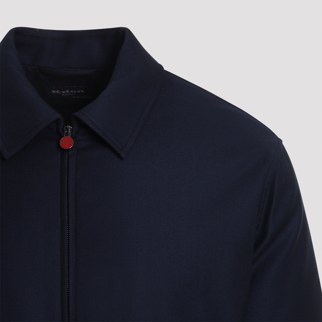 Kiton Bomber jackets - Blu | 834bbfcd716820c7a808309e58df557ec51dface