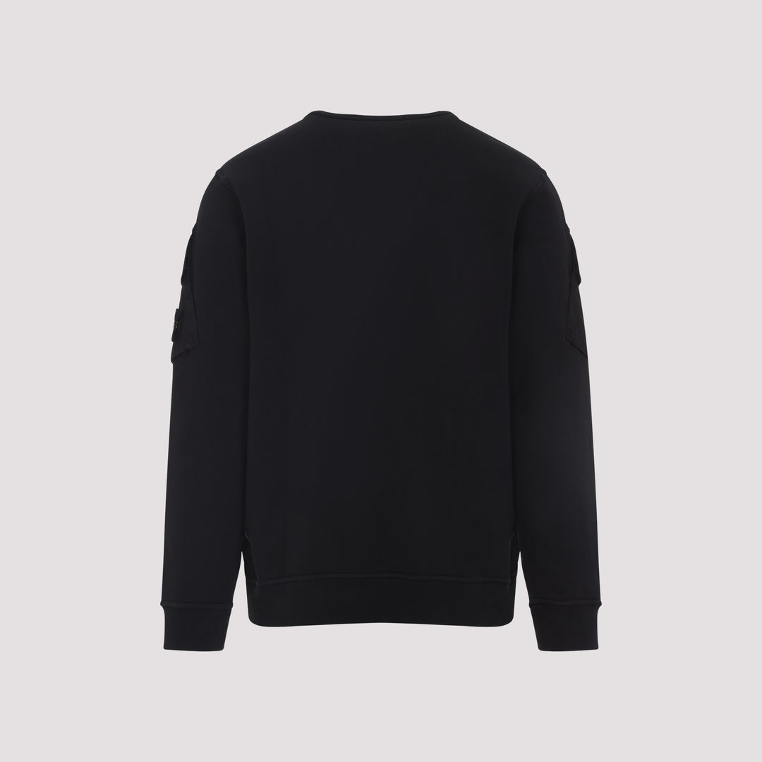 Stone Island Sweatshirts - Nero | 8712c9d0744aaa8d2b7453521c6d4a3c4daf22cb