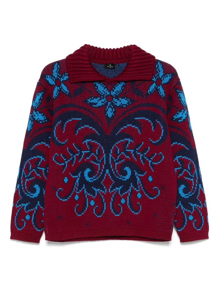 Etro Polo neck - Rosso | 59e7d86d608cba23868eb13cd3fe3875f92a6b1f