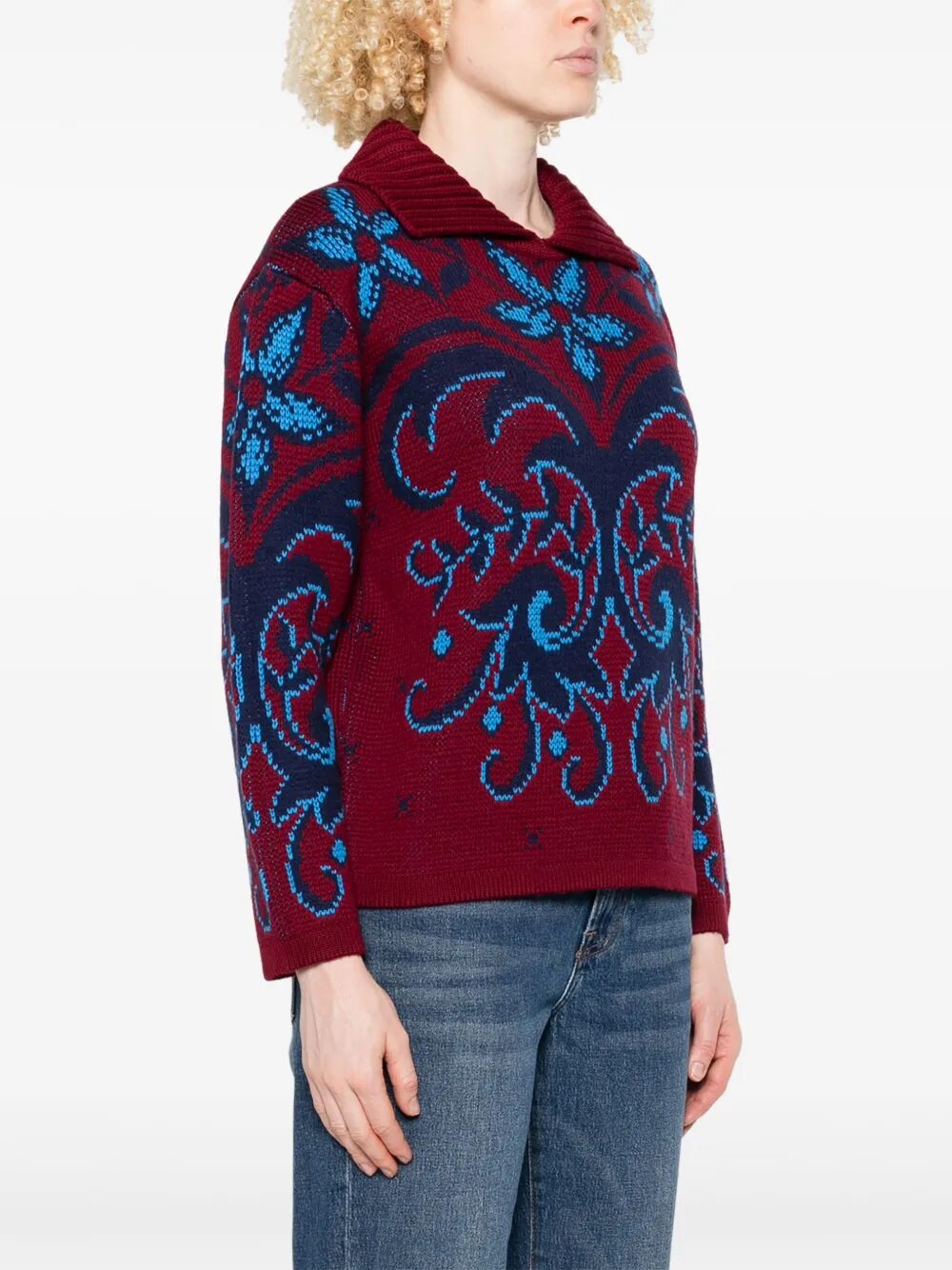 Etro Polo neck - Rosso | d222d24eba6fa6fb4f33d05a65298ef6b0b923b3
