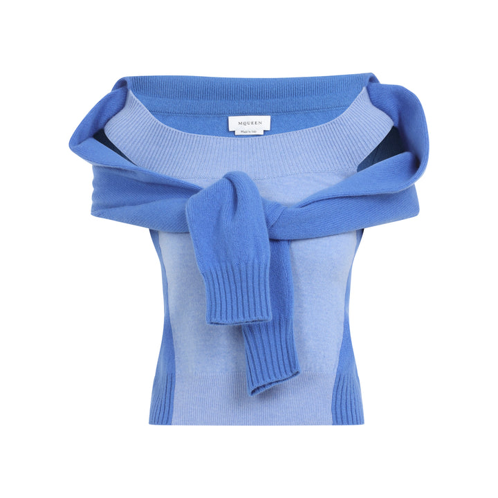 Alexander Mcqueen Pullover - Blu | e0c1485da238d3de11859bec92a6d5c6739b30d5