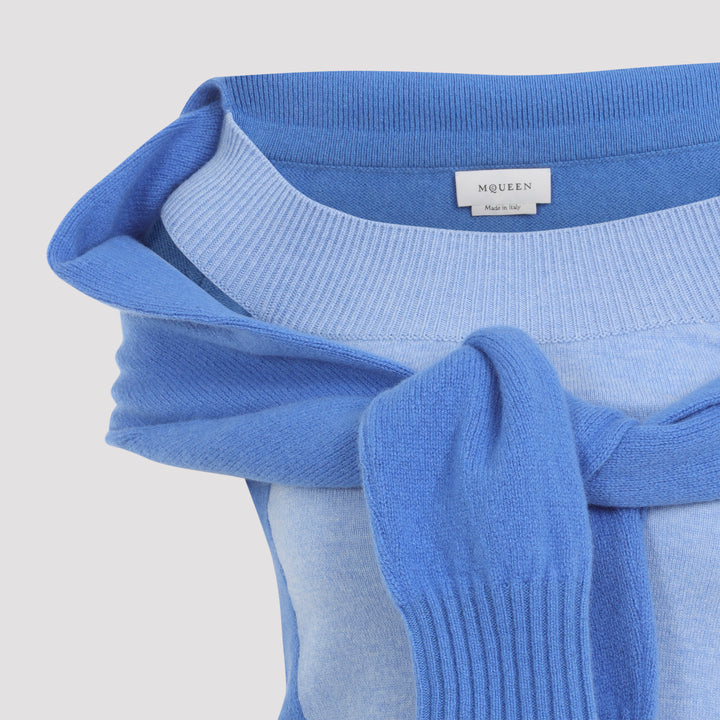Alexander Mcqueen Pullover - Blu | db00d31aafdea823ae1bc7da66df08cf9fb1a59b