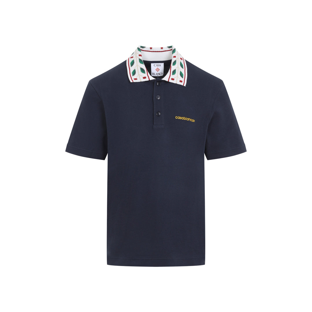 Casablanca Polo - Blu | 09daa92a224ab88c5f1b42120a6ef4f11cb8f4b1