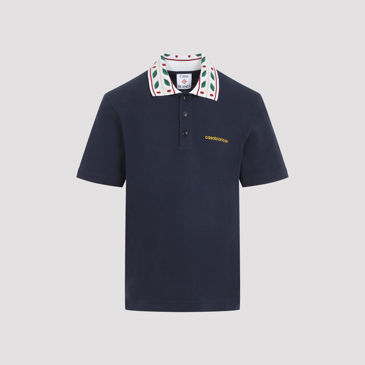 Casablanca Polo - Blu | 8b33e2d6fbd41ee05820f2d82f6e0c17598cae01