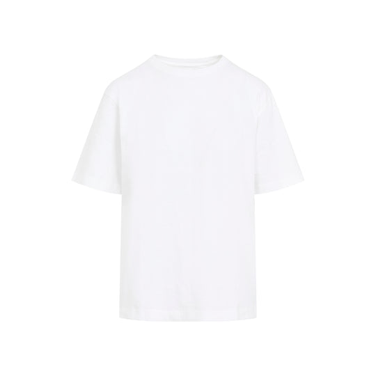 White Mae Ss Cotton T-Shirt