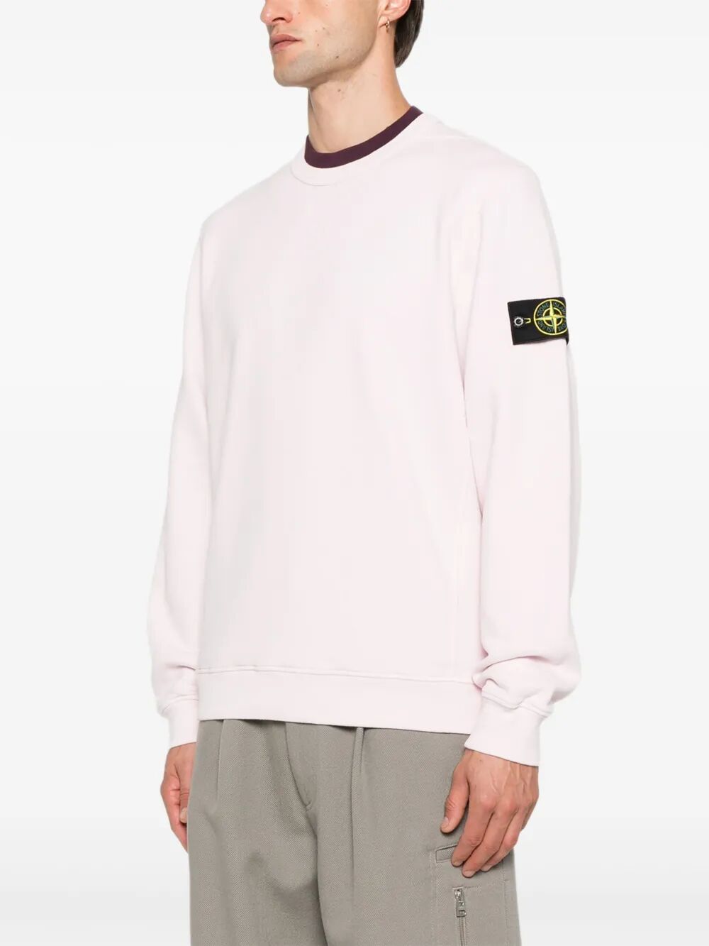 Stone Island Round neck - Pink & Purple | b8349e5b24a3988f8ee6628f3e3f6384f97c26ff