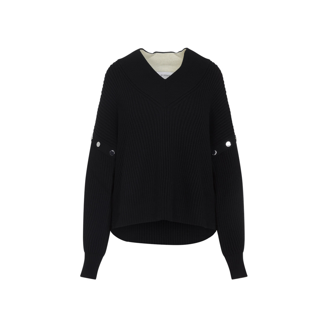 Sportmax Pullover - Nero | 2a5f9e06a51547a03df3a1e412796df43cdc3fdc