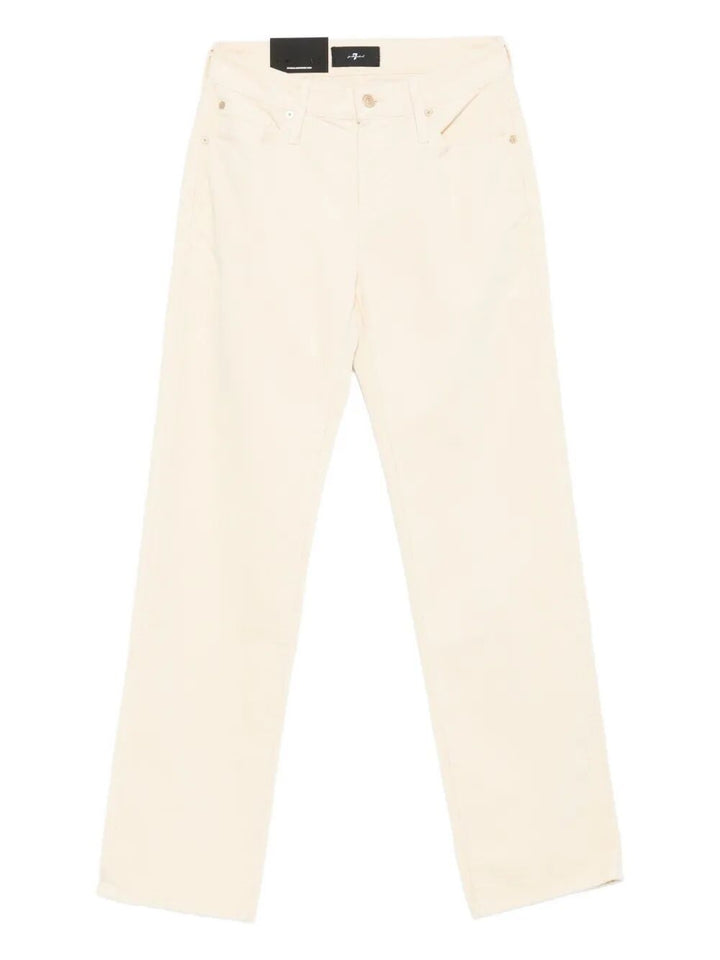 7 For All Mankind Straight - Bianco | d50891a1a3faac10f270260eff3b14f1349389cf
