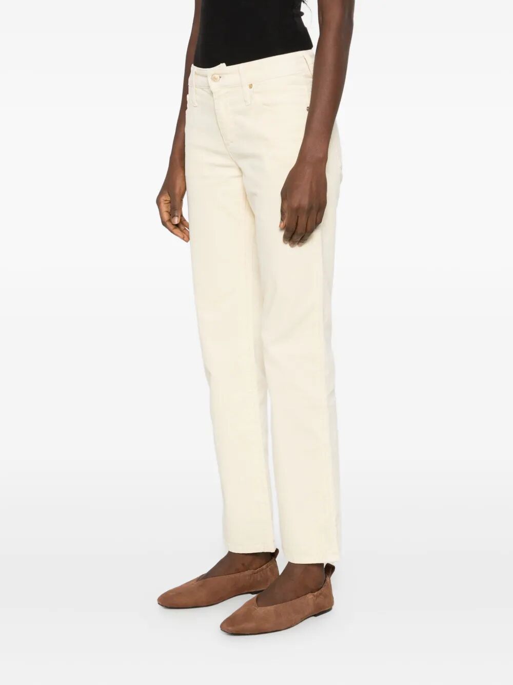 7 For All Mankind Straight - Bianco | 254736227ce9d8ed7044eaffbb73225378df26c7