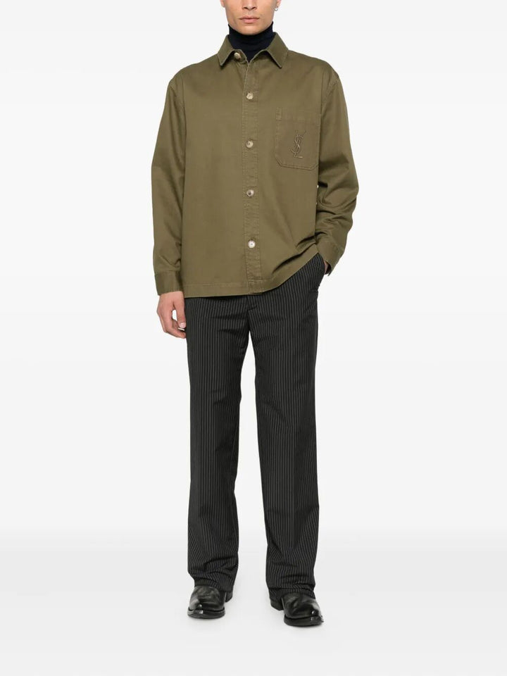 Saint Laurent Paris Plain - Verde | 2fa0a20d541204decfb254e5eb85cff4858ffc9b