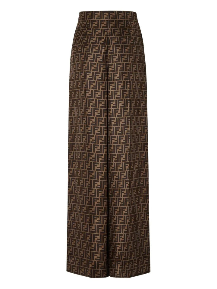 Fendi Wide leg - Marrone | 7707c898530dda2bfaa29ac18032f7b910d2cda1