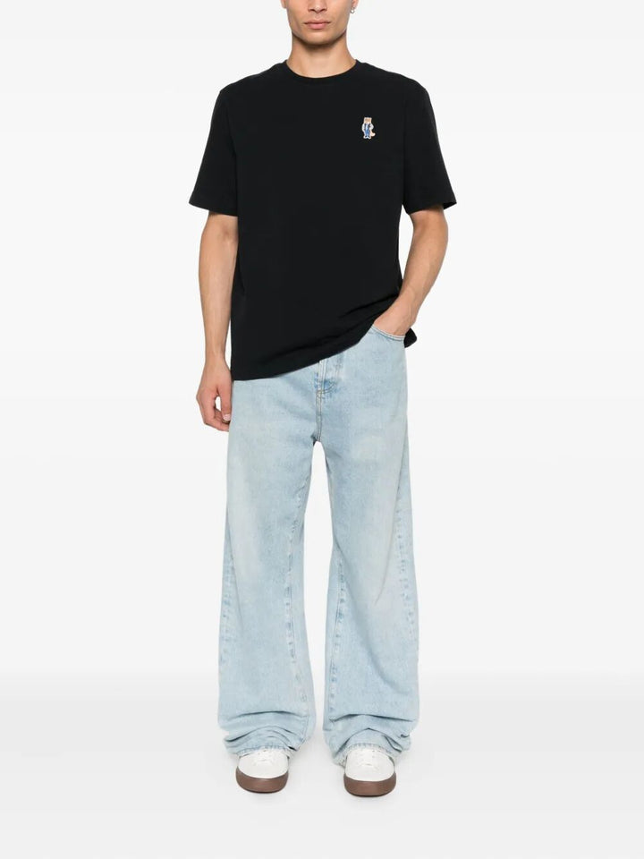 Maison KitsunÉ T-shirts - Nero | 94b734cba92a50559e8b76c14ff04005eb5d7fa5