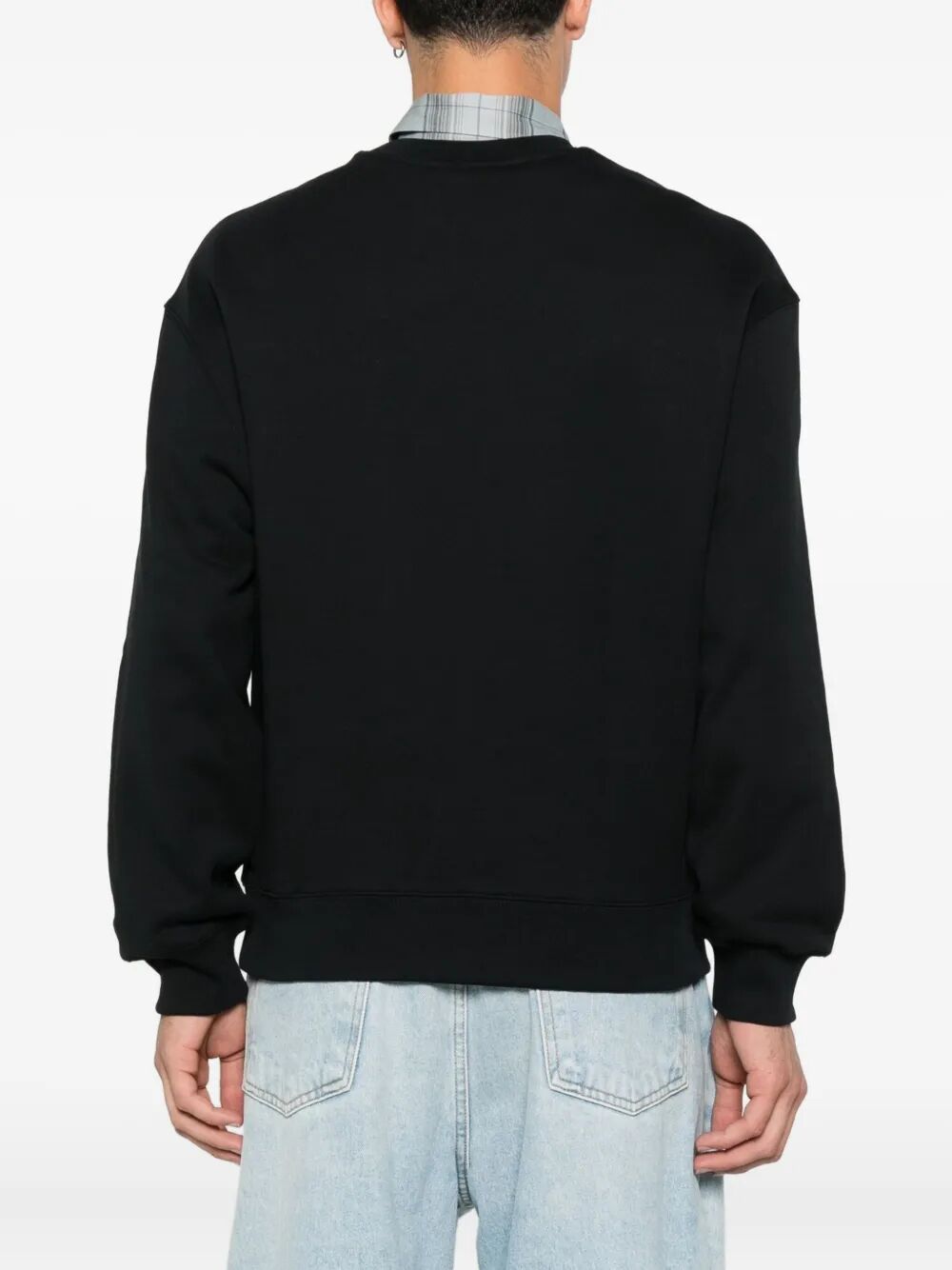 Maison KitsunÉ Round neck - Nero | ad576aafa93afe5cbd079acfeb292b6e9347dae1