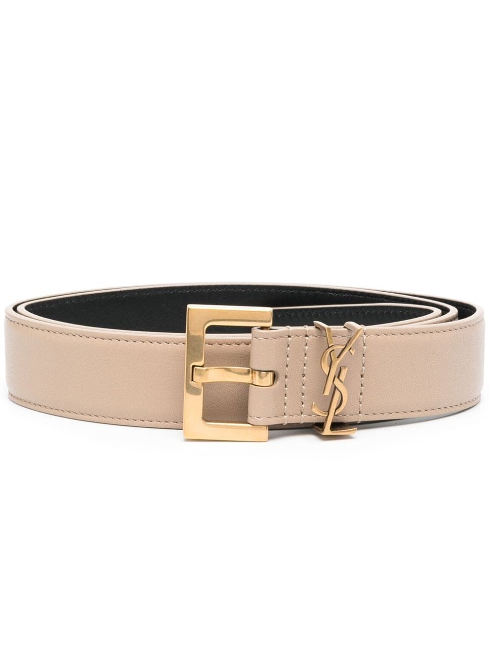 Saint Laurent Paris Cinture - Nude & Neutrals | ce9eb7c598ea2d50331ff6f244c19f00e0265da3