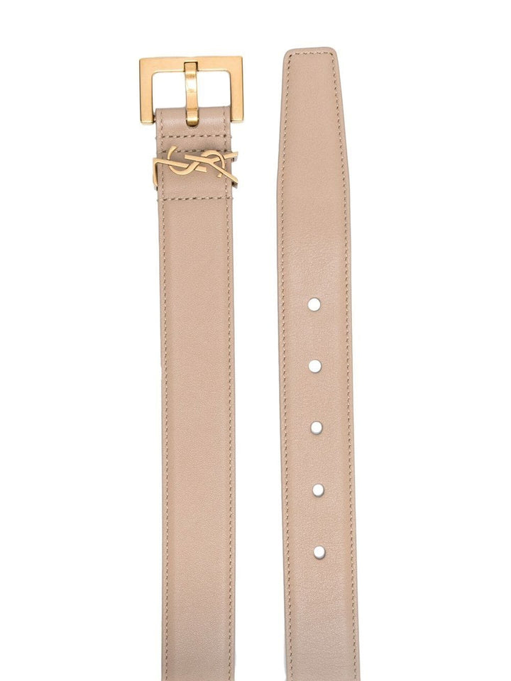 Saint Laurent Paris Cinture - Nude & Neutrals | 1cf14bfa8e77c6bcb3d3d39ae54919f0616e4fac