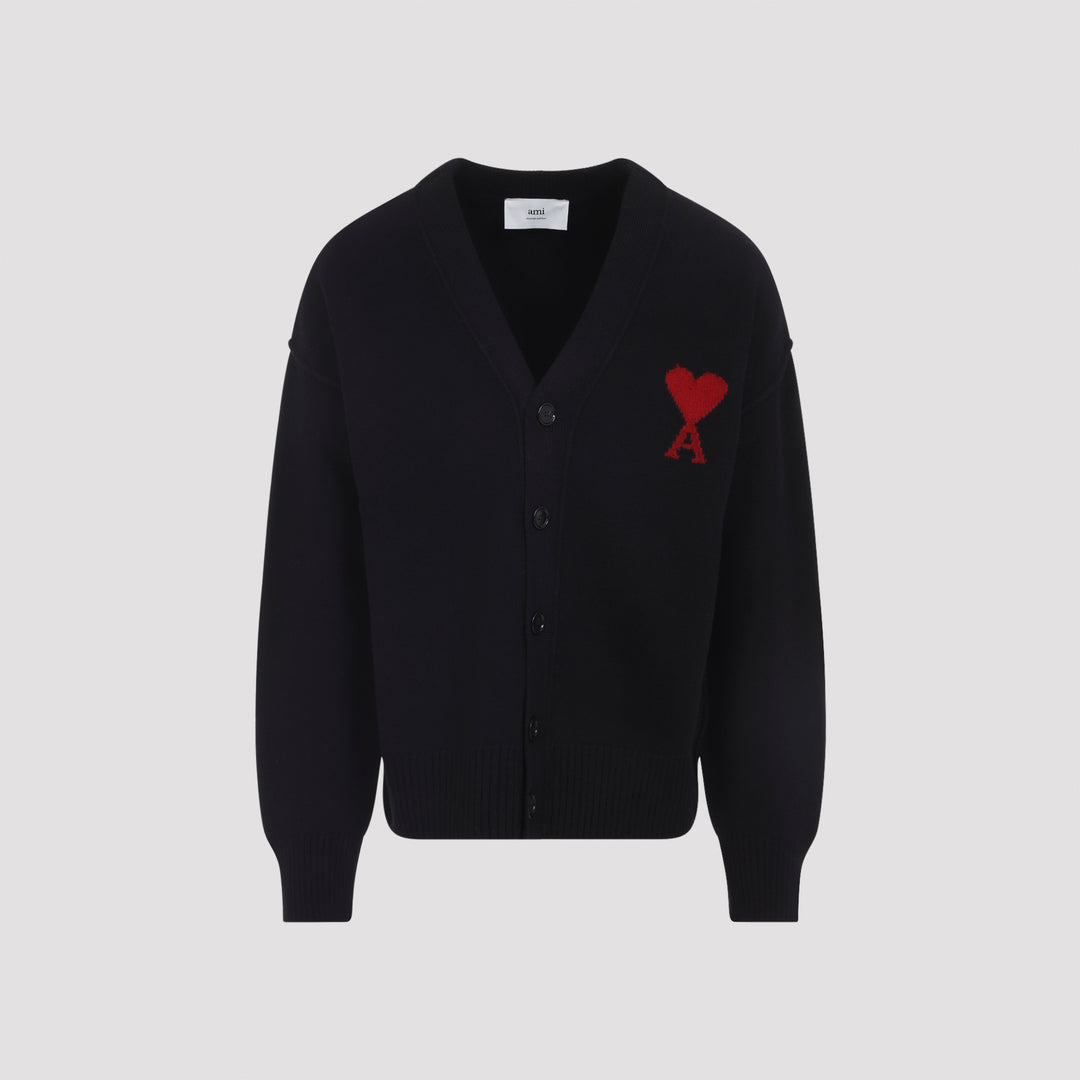Ami Cardigan - Nero | 14eb8d805bfa16c7a9744223bfac2a5883dab4be