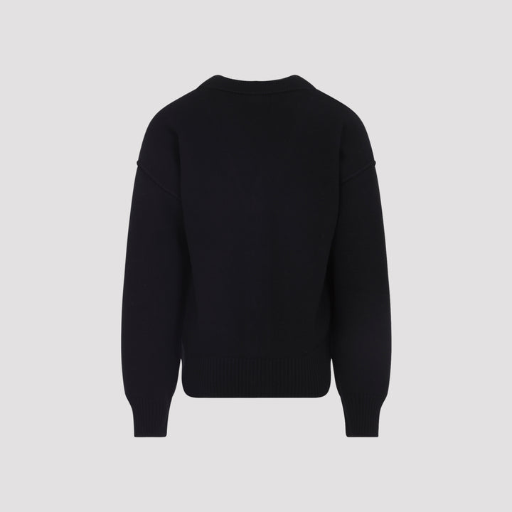 Ami Cardigan - Nero | 3f3711435b4d8b40795fce99116b7d12f80f616f