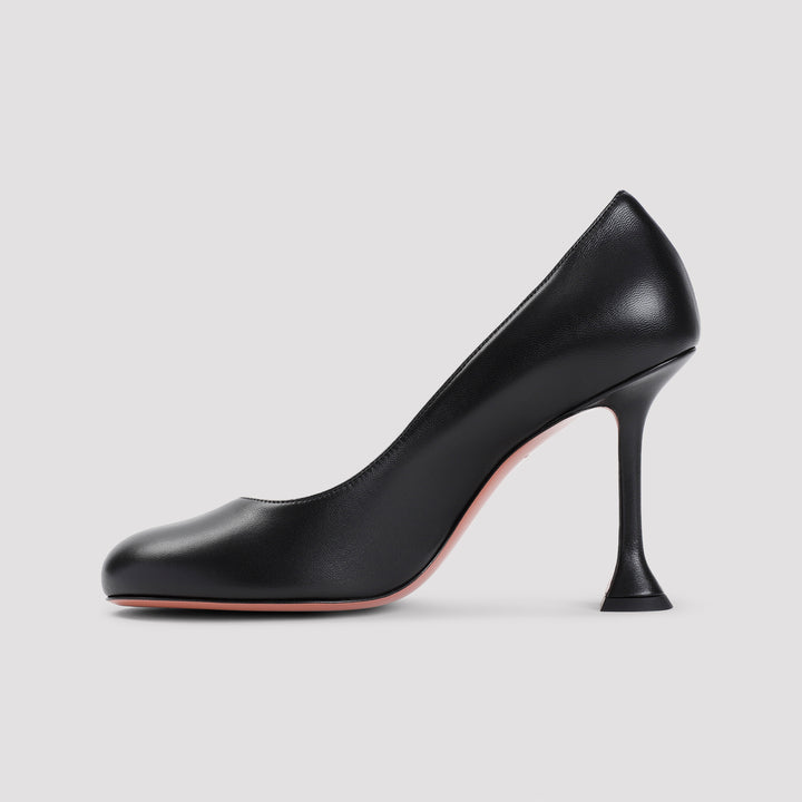 Amina Muaddi Decollete - Nero | 203bf06e2627f3785dde7c18eb23f2dd134f0f81