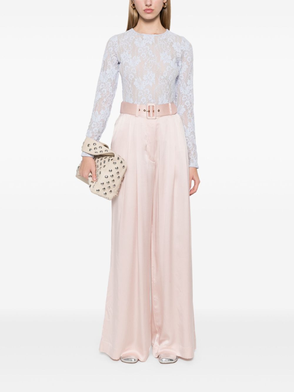 Zimmermann Wide leg - Pink & Purple | 378ef81b87fd2fc96629cd841e6c83561b9e827e