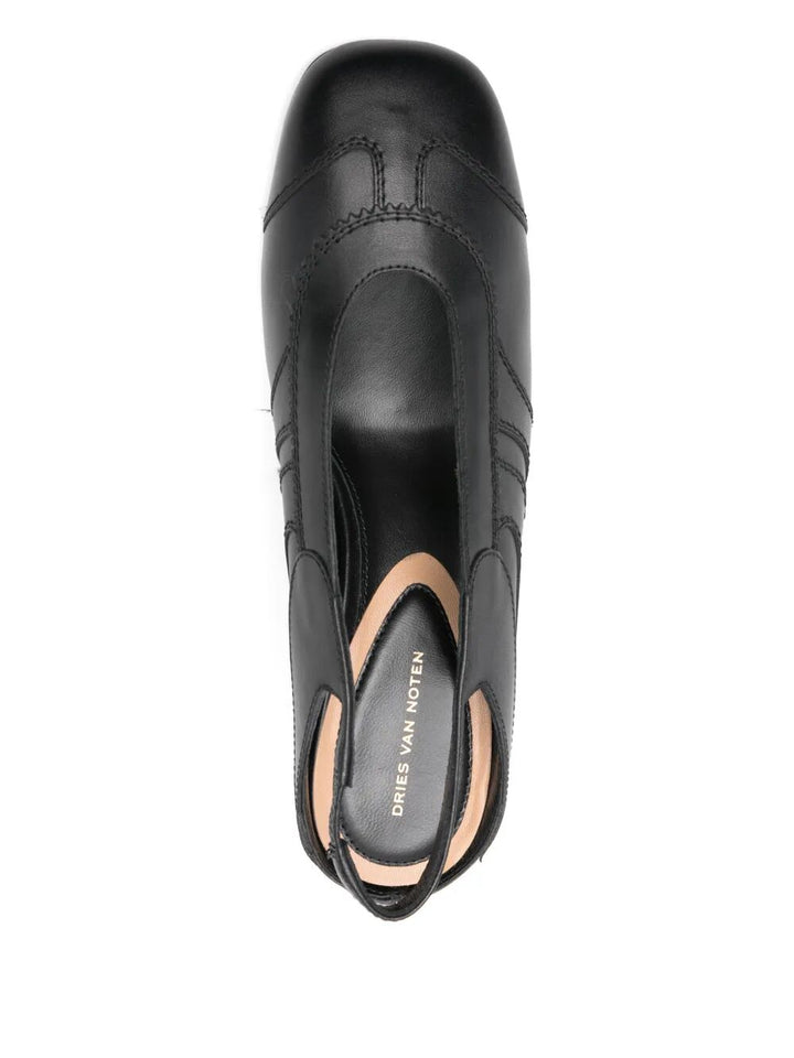 Dries Van Noten Decollete - Nero | da11d3a11105057cb6cac822620bc7cc9c63449a