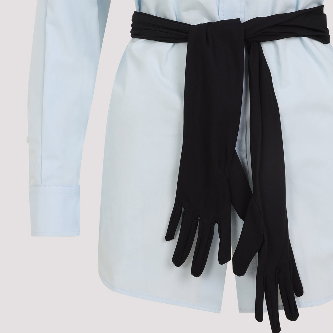 Mm6 Maison Margiela Shirts - Blu | 8d0beeeb4a32aac01448609e341c75716126fd45