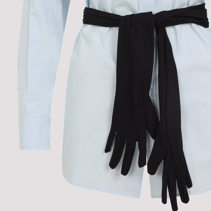 Mm6 Maison Margiela Shirts - Blu | 8d0beeeb4a32aac01448609e341c75716126fd45