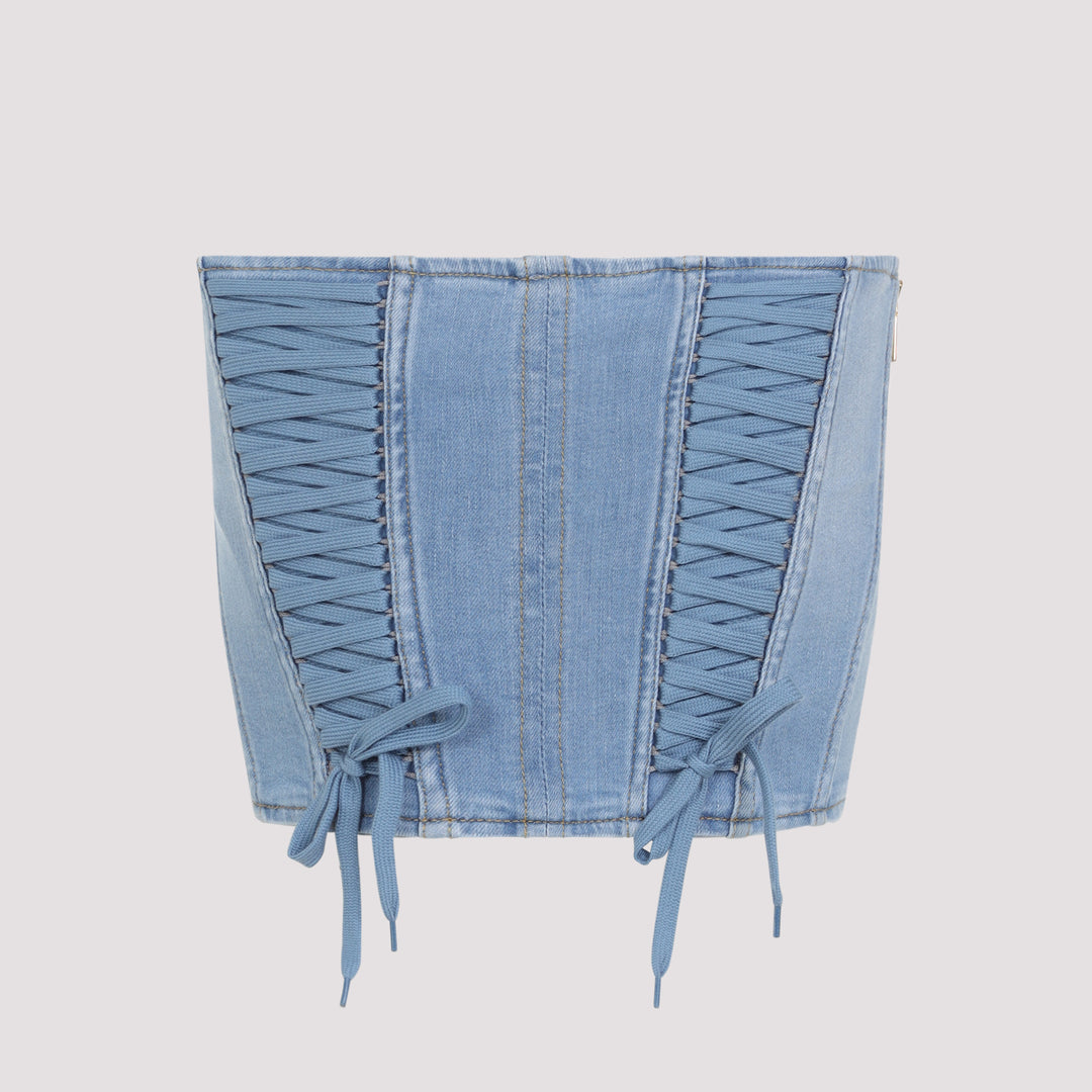 Elisabetta Franchi Top - Blu | 569f4ad2fed1fdc79e78cb078b39617e8c661d19