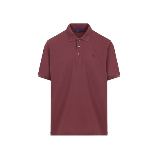 Red Cotton Polo