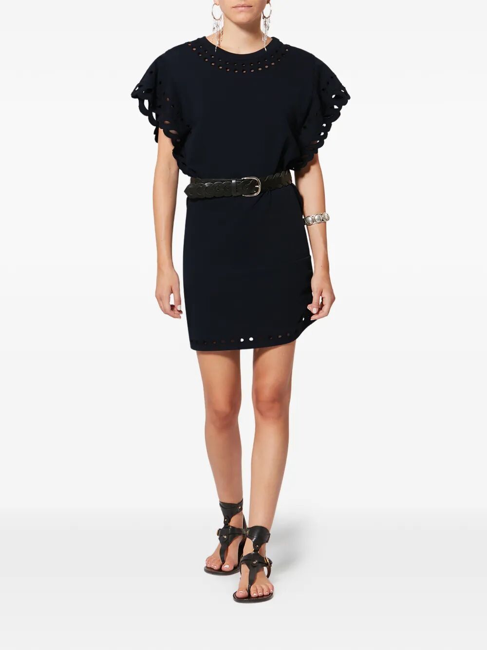 Marant ÉToile Mini dresses - Nero | 7f2b5465e582101671e4bceaa5b536482ae3e0fe