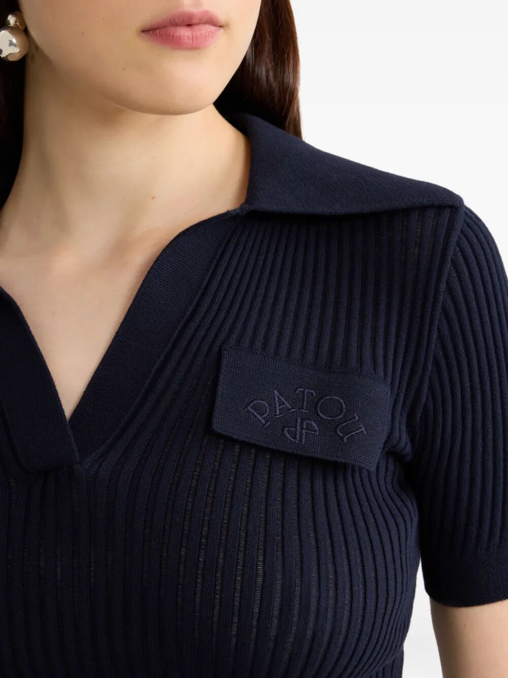 Patou Polo neck - Blu | f8412e998b2ded2df708833aac382a782d3e086b
