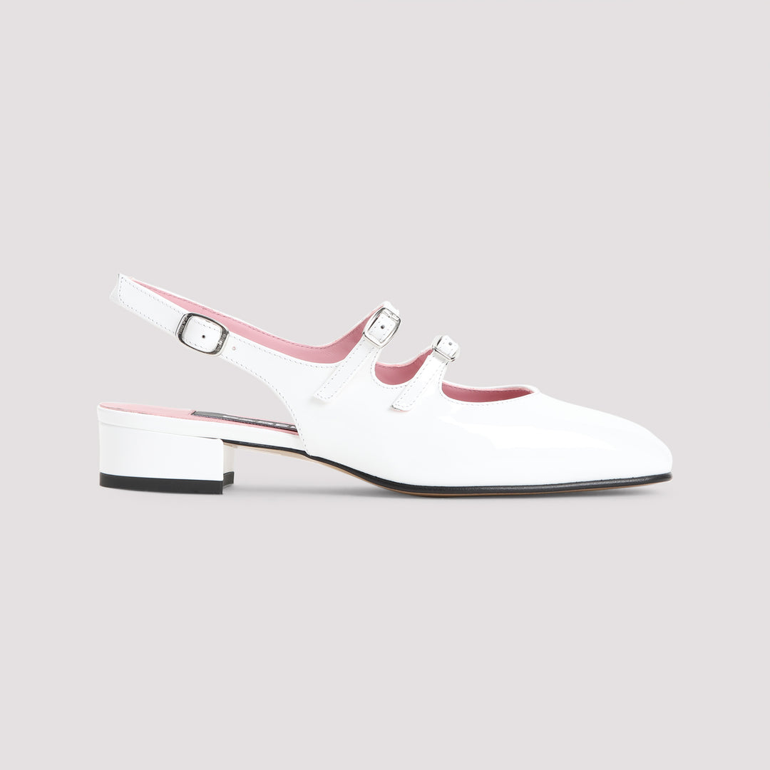 Carel Paris Mules - Bianco | 1f75ca348b82db1ddc11319d547f8a2359ceee66