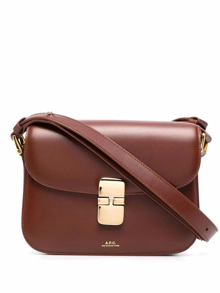 A.P.C. Satchel & cross body - Marrone | 23769fb6adefa62c74d47ef39edc7c9aeb057b36