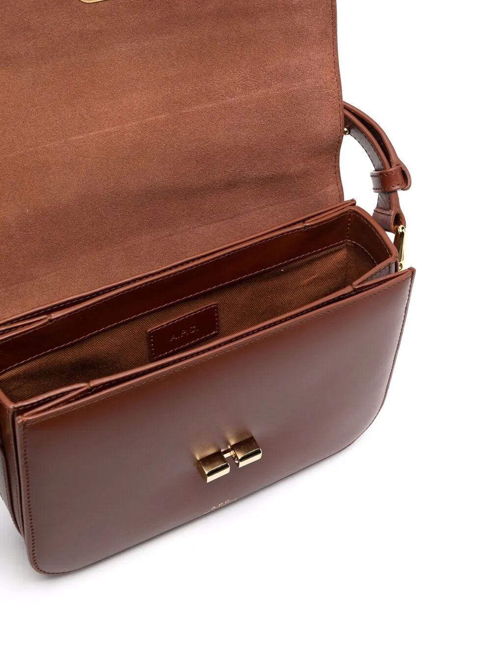 A.P.C. Satchel & cross body - Marrone | d710425424ec783d9dee96bf59bbc476f48d9e94