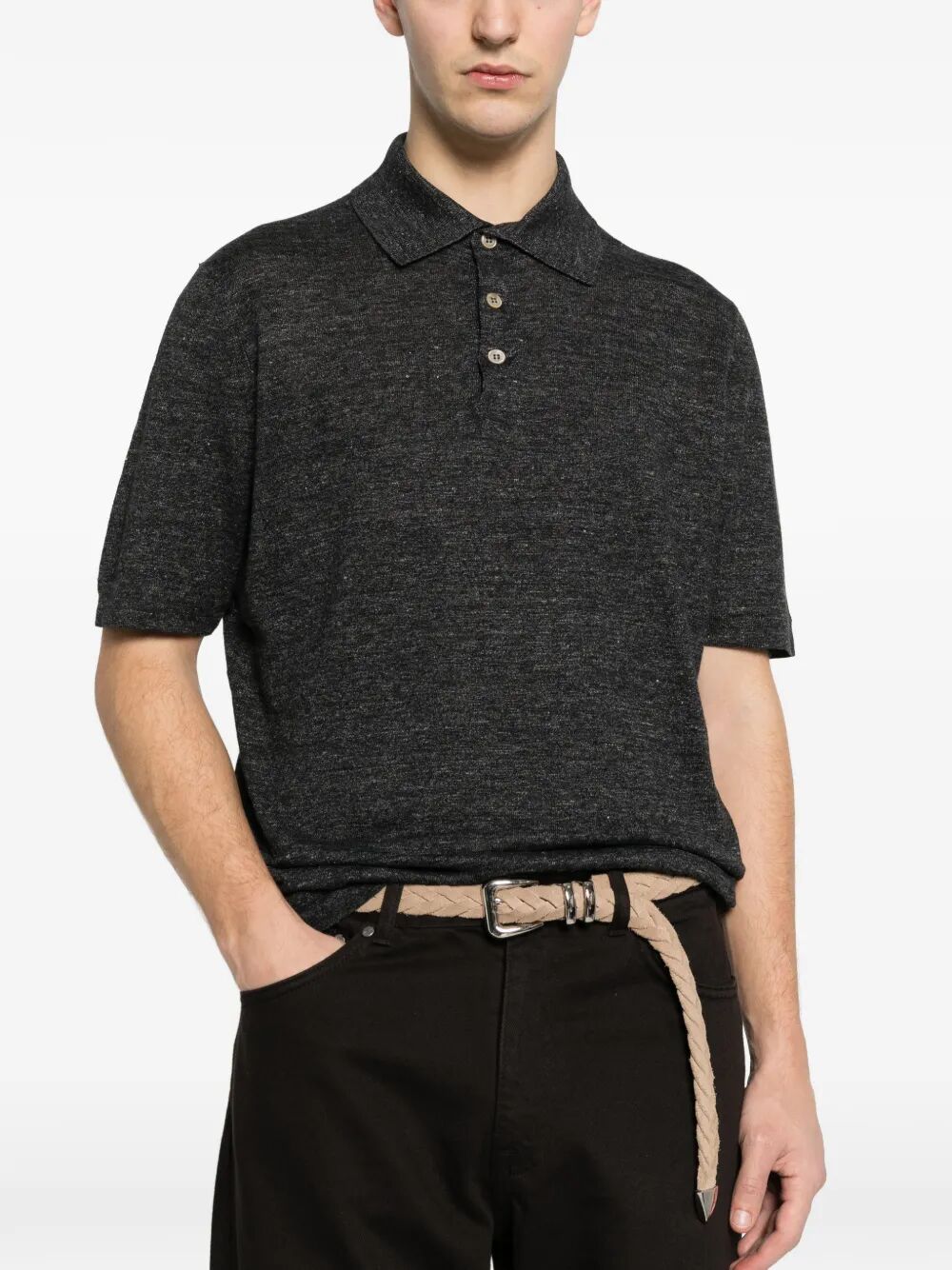Brunello Cucinelli Polo - Grey | 112faafb5cb2fe4e484e0eeabe558eb3f085487c