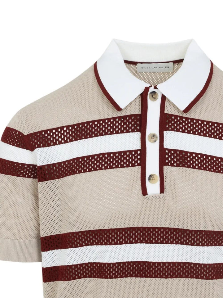 Dries Van Noten Polo - Nude & Neutrals | 9807460341a1553516ff3250a4a4c04772a8bff8