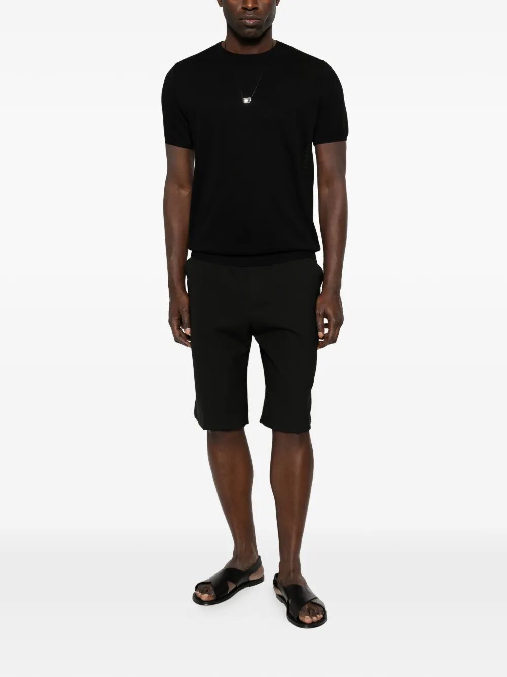 Roberto Collina Top - Nero | cadff187ff229184cec218cdc3d44230fc8e40e8