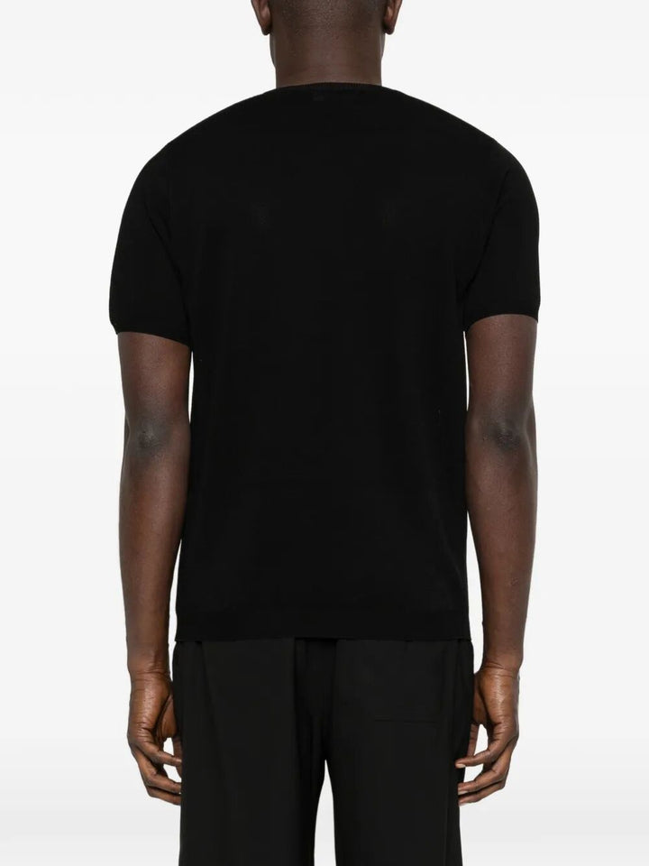 Roberto Collina Top - Nero | dba66a805993b8f2778537bbefe027244019f612