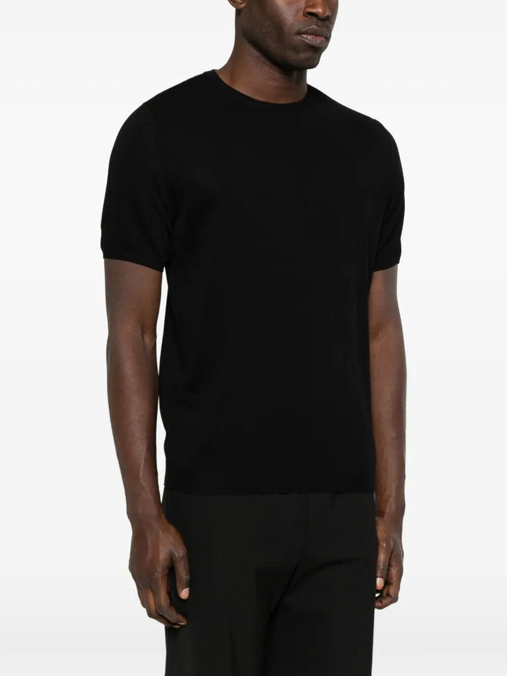 Roberto Collina Top - Nero | c79760952958c6c667d5d299189710f553f93282
