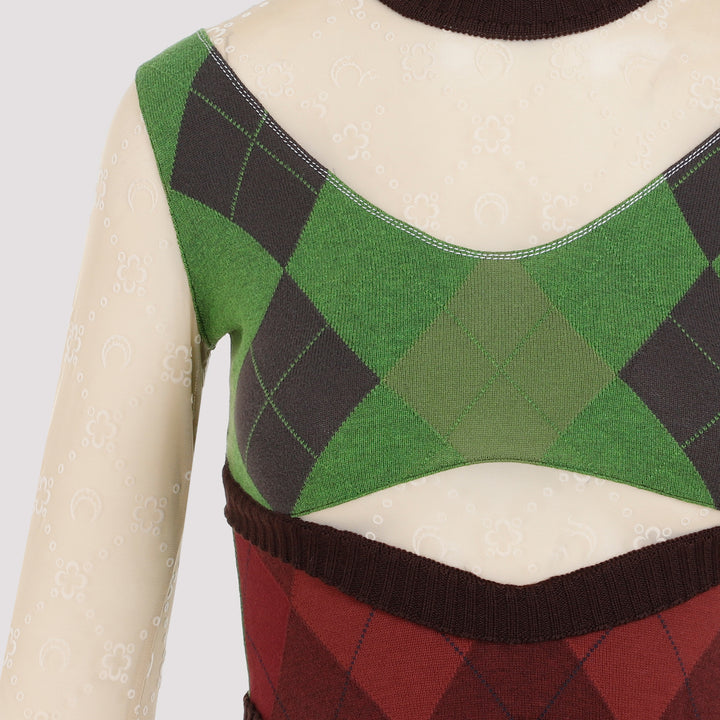 Marine Serre Mini dresses - Multicolour | bc019425b54e707330f96df73fd739ed6734933f