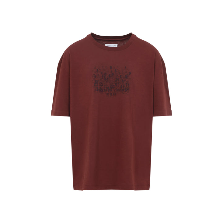 Maison Margiela T-shirts - Rosso | c806ef7d4aa16e3c7698381fb0b3a93af925d4ae