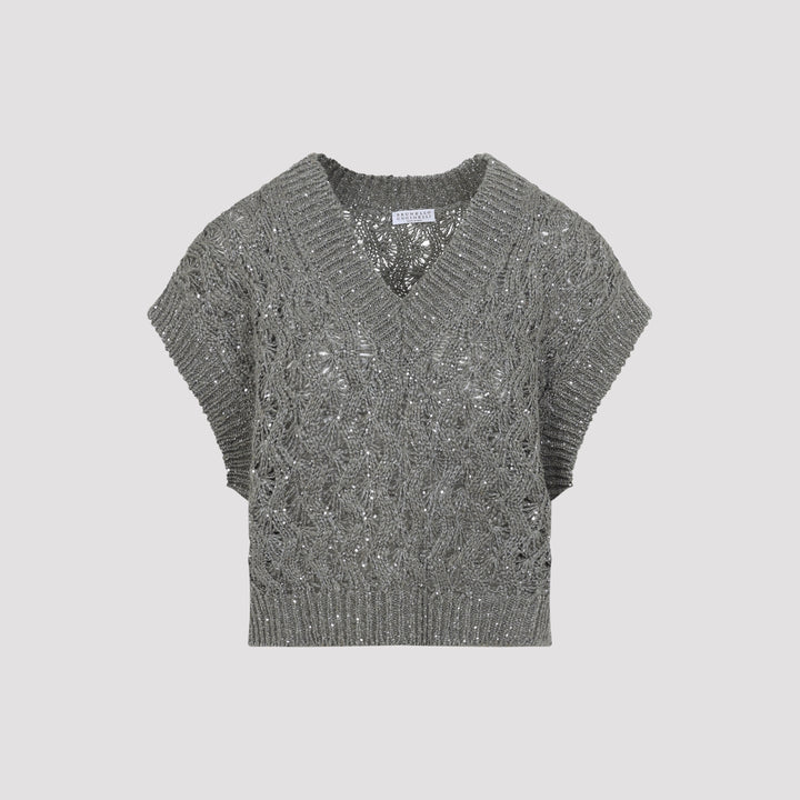 Brunello Cucinelli V neck - Verde | c71f6baaf087276c7c3d9ac88eb06469588cb0a1